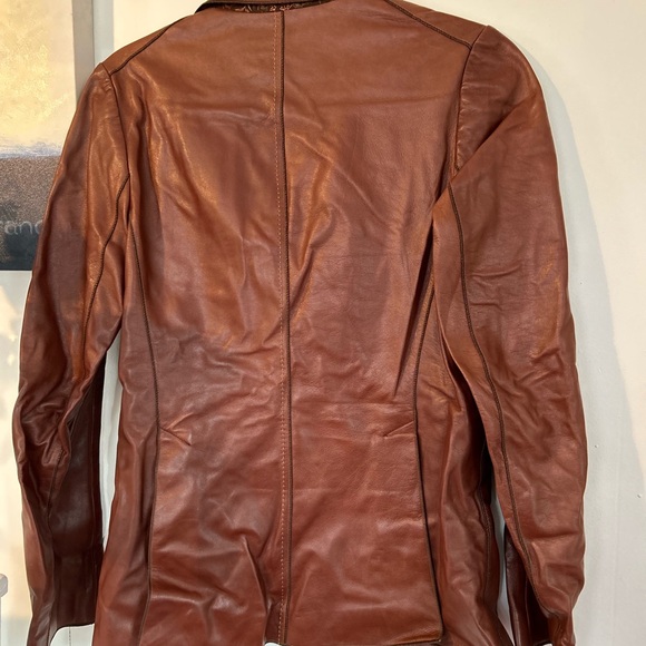 ROSEA NICHOLS Woman Leather Jacket - Picture 5 of 9